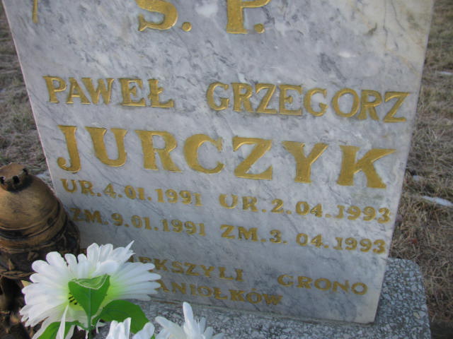 Grzegorz Jurczyk 1993 Ogrodzieniec - Grobonet - Wyszukiwarka osób pochowanych
