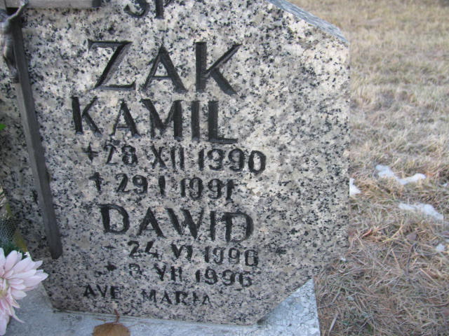 Kamil Żak Ogrodzieniec - Grobonet - Wyszukiwarka osób pochowanych