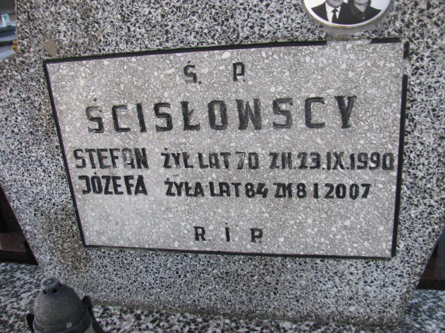 Józefa Ścisłowska 1922 Ogrodzieniec - Grobonet - Wyszukiwarka osób pochowanych